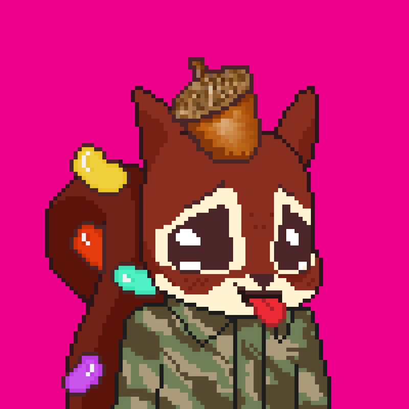 Pixel Squirrels #1000